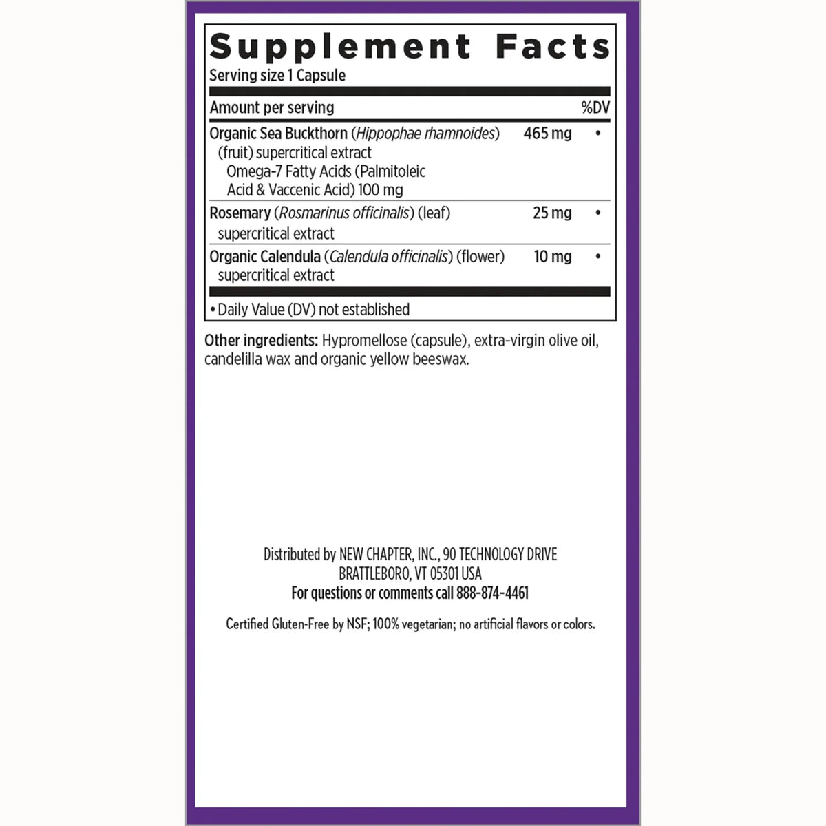Omega-7 Sea Buckthorn Blend