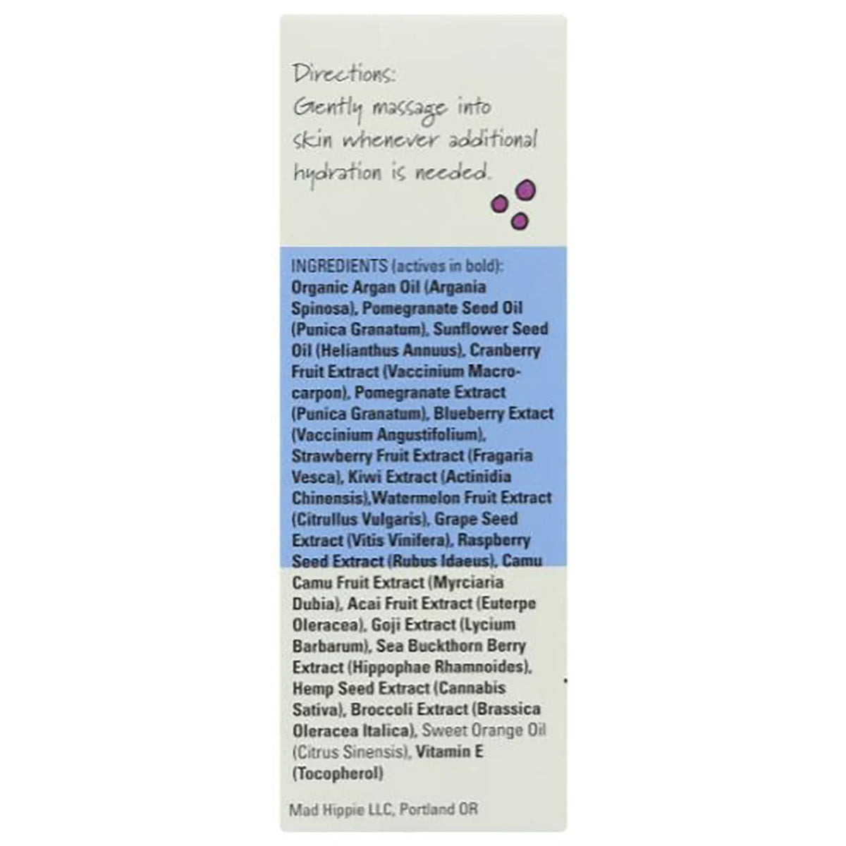 Antioxidant Facial Oil