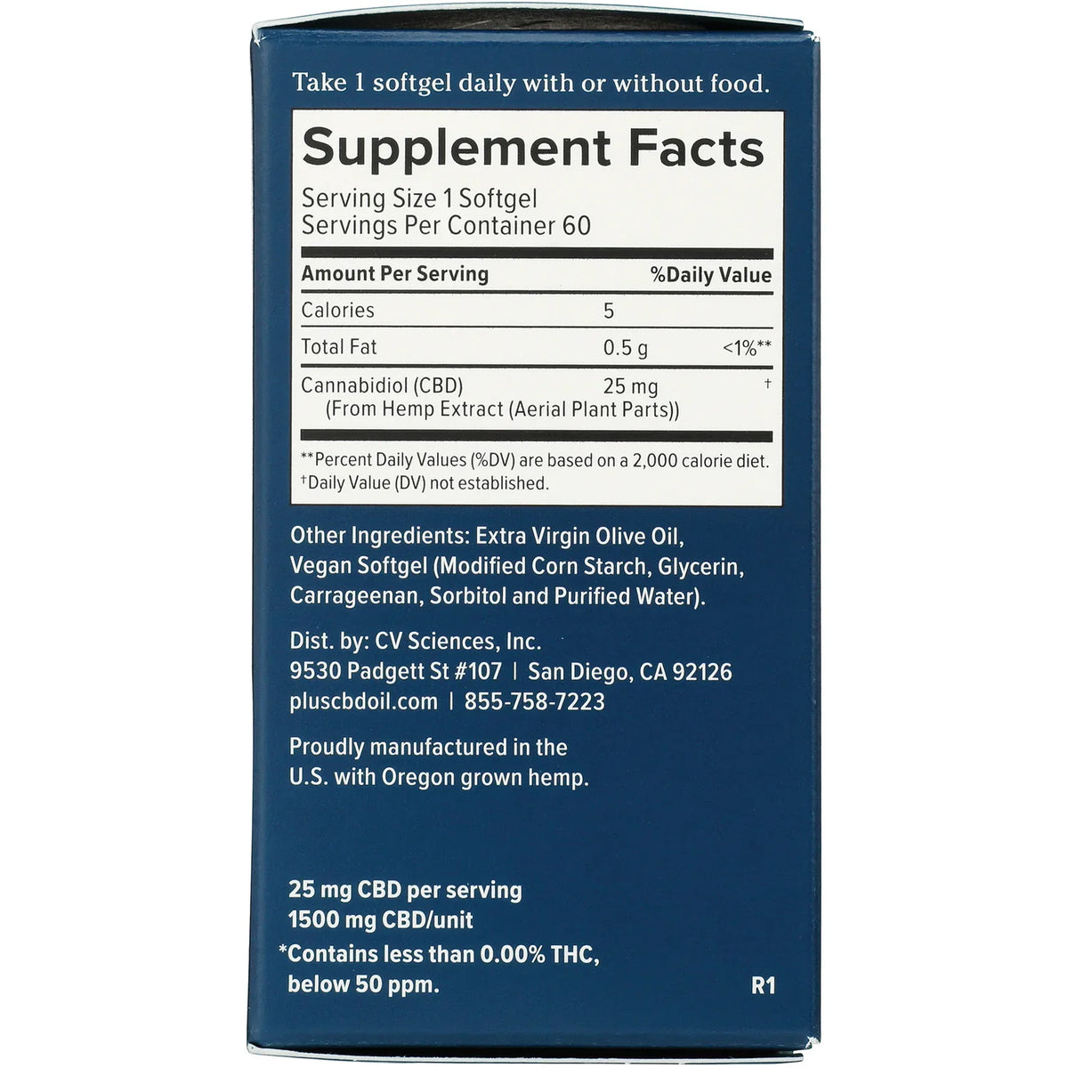 Daily Balance CBD Softgels