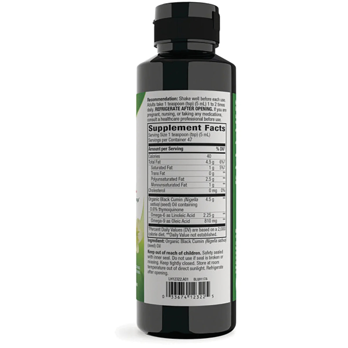Organic Black Seed Oil