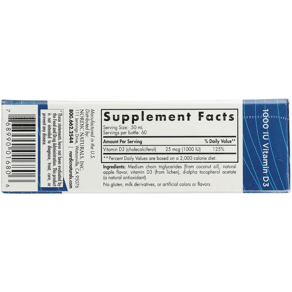 Plant-Based Vitamin D3 Liquid