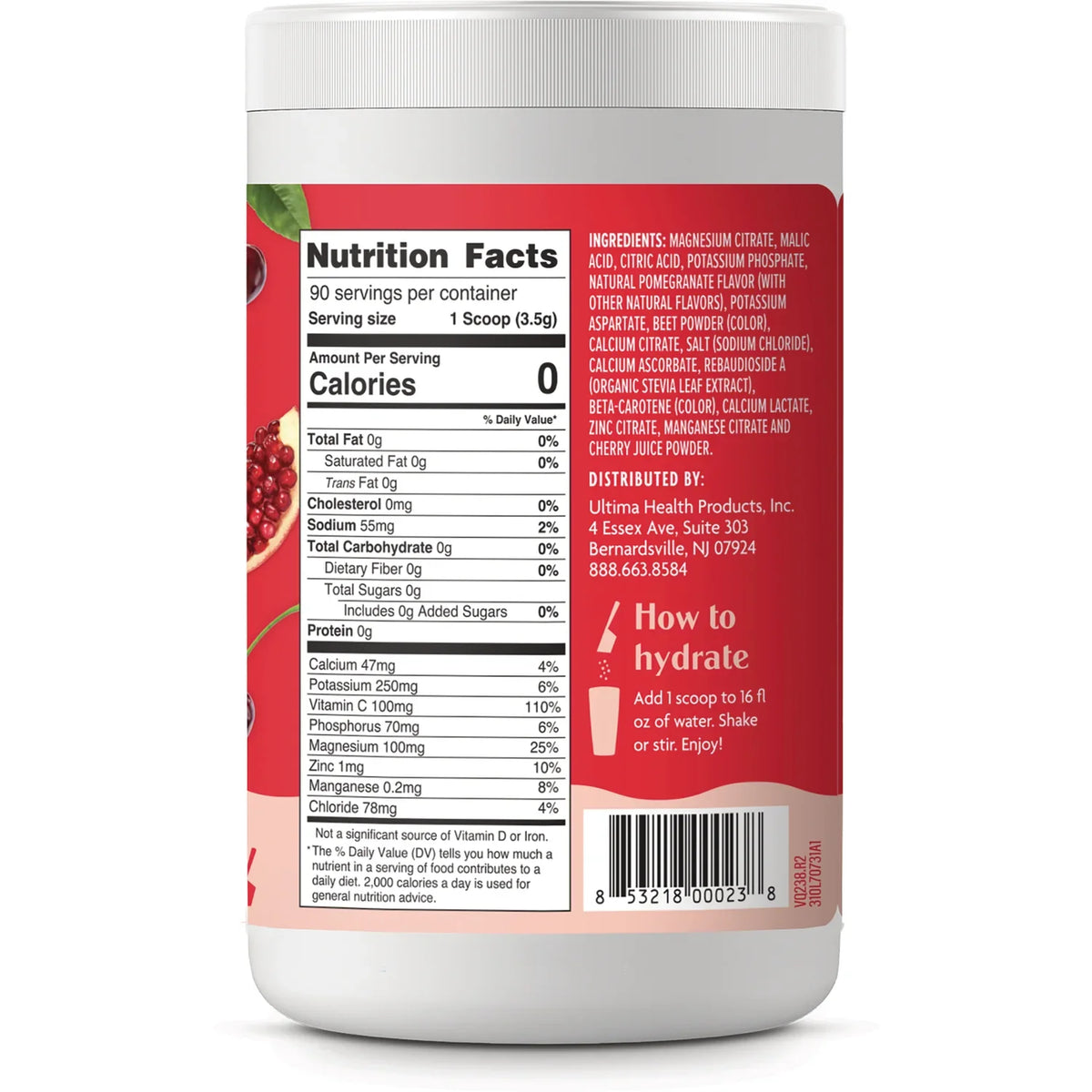 Daily Electrolyte Drink Mix - Cherry Pomegranate