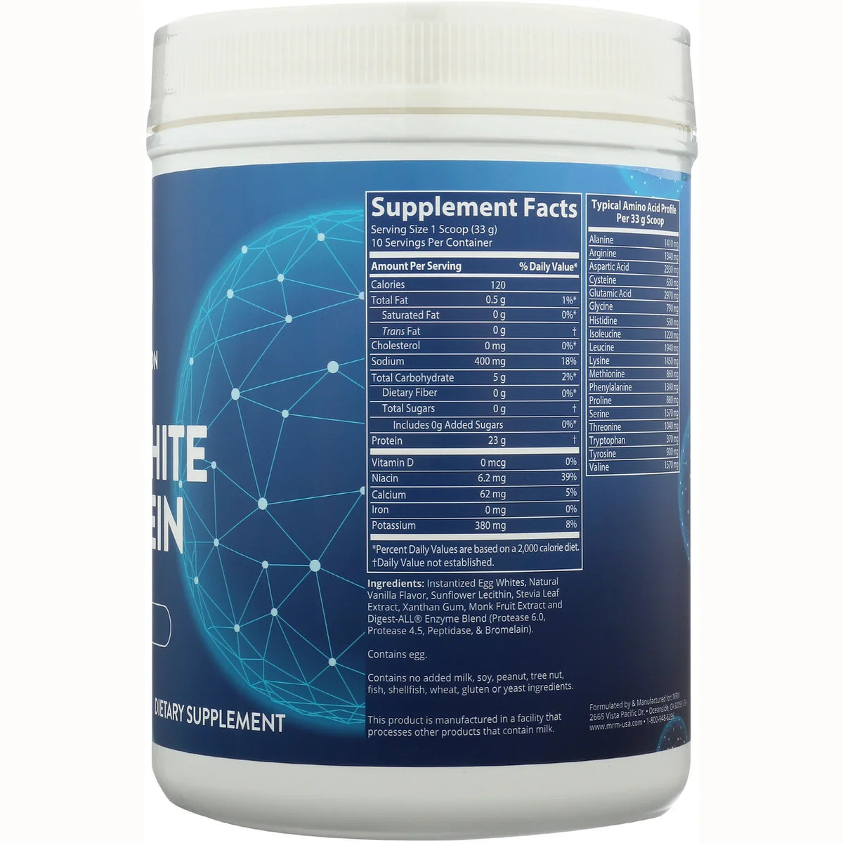 Egg White Protein - Vanilla