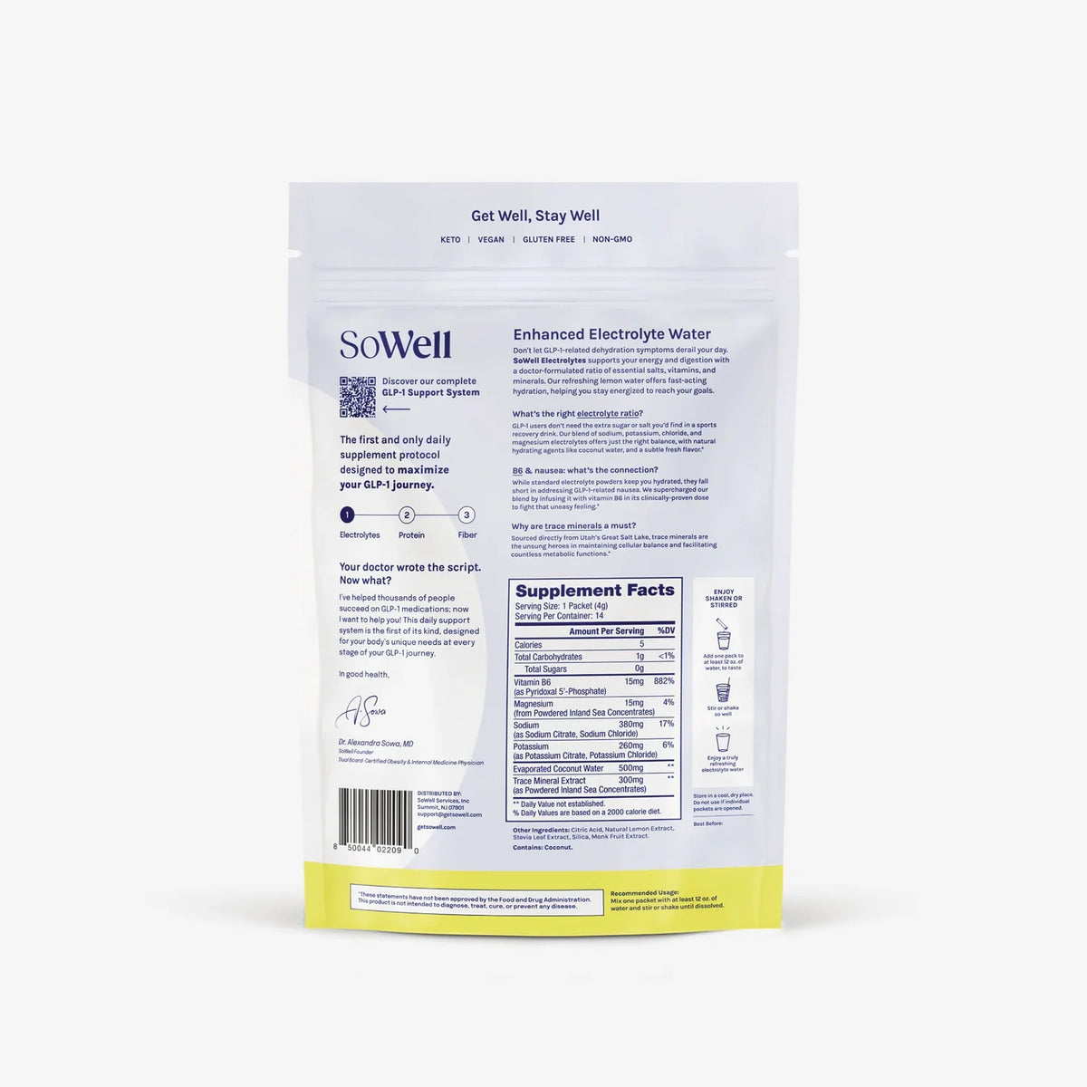Electrolytes - Lemon Water
