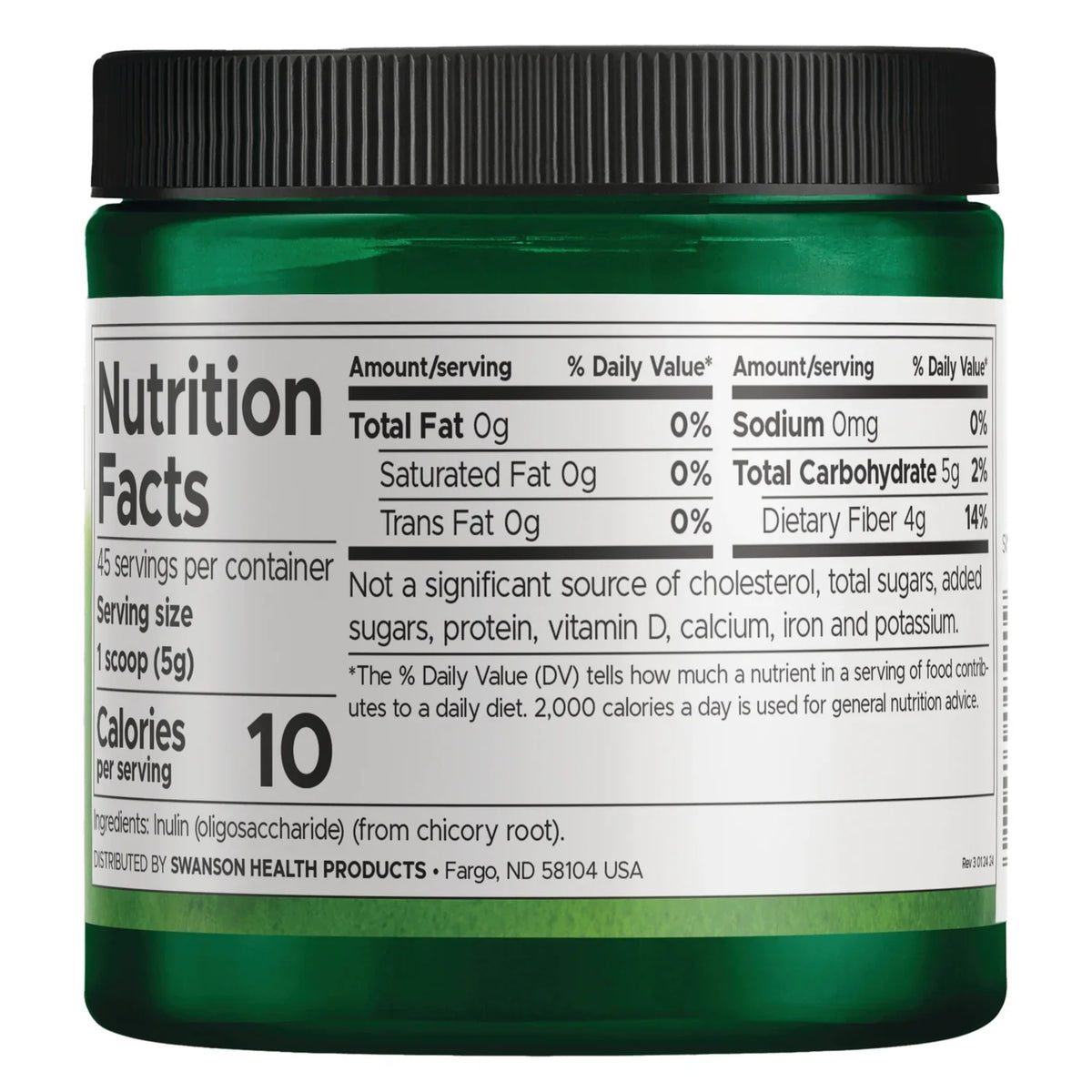 Inulin - Prebiotic Soluble Fiber