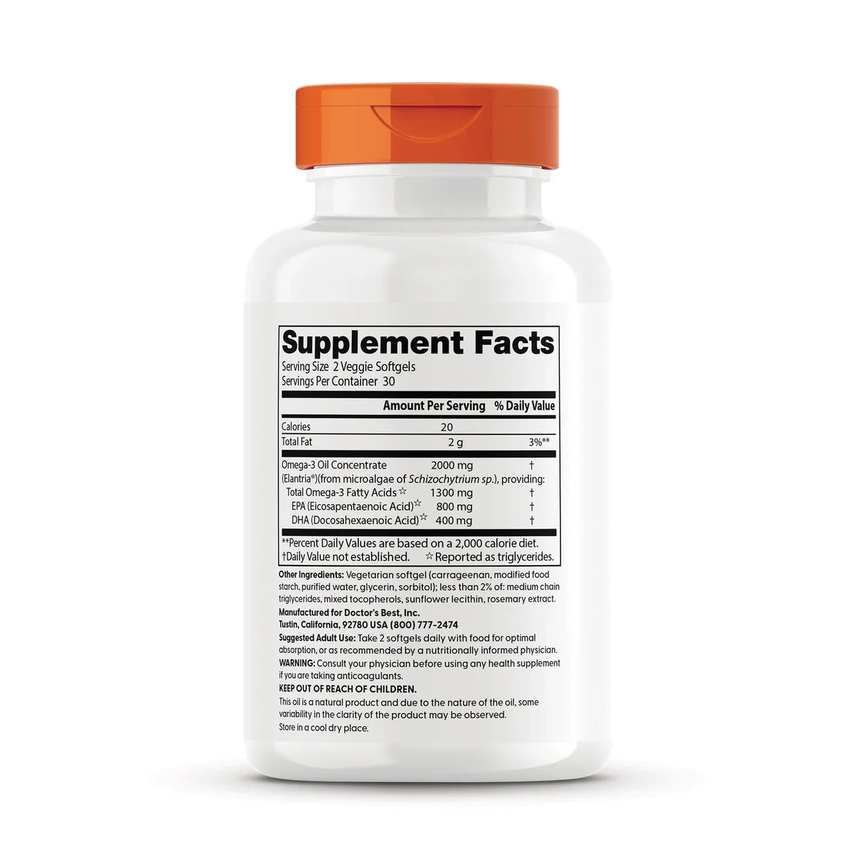 Vegan Omega-3 EPA+DHA