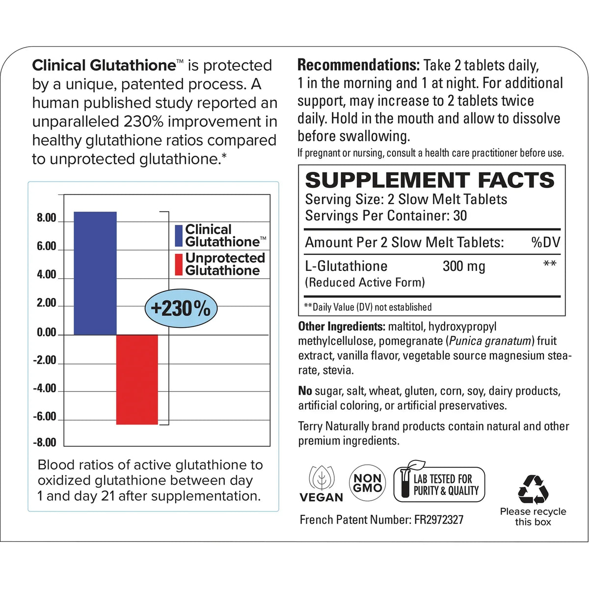 Terry Naturally Clinical Glutathione