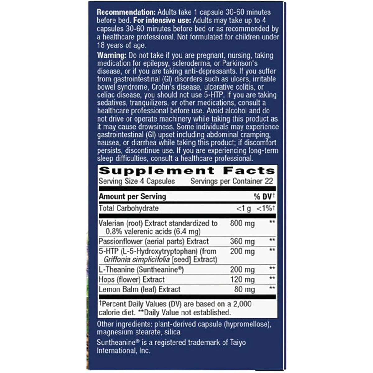 Revitalizing Sleep Formula