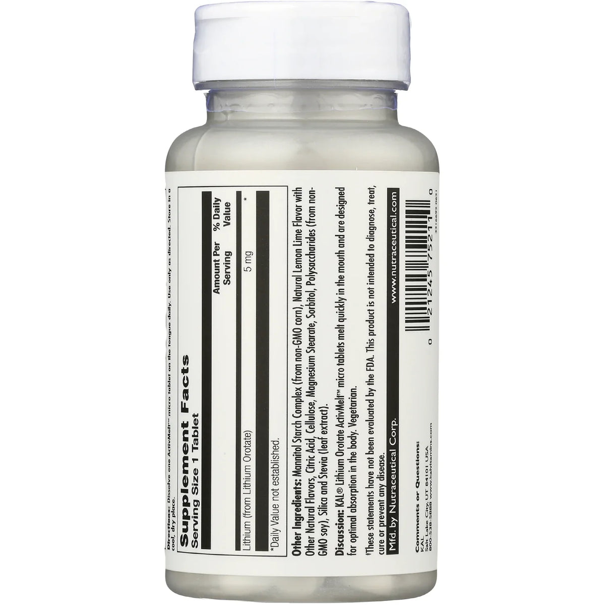 Lithium Orotate - Lemon Lime