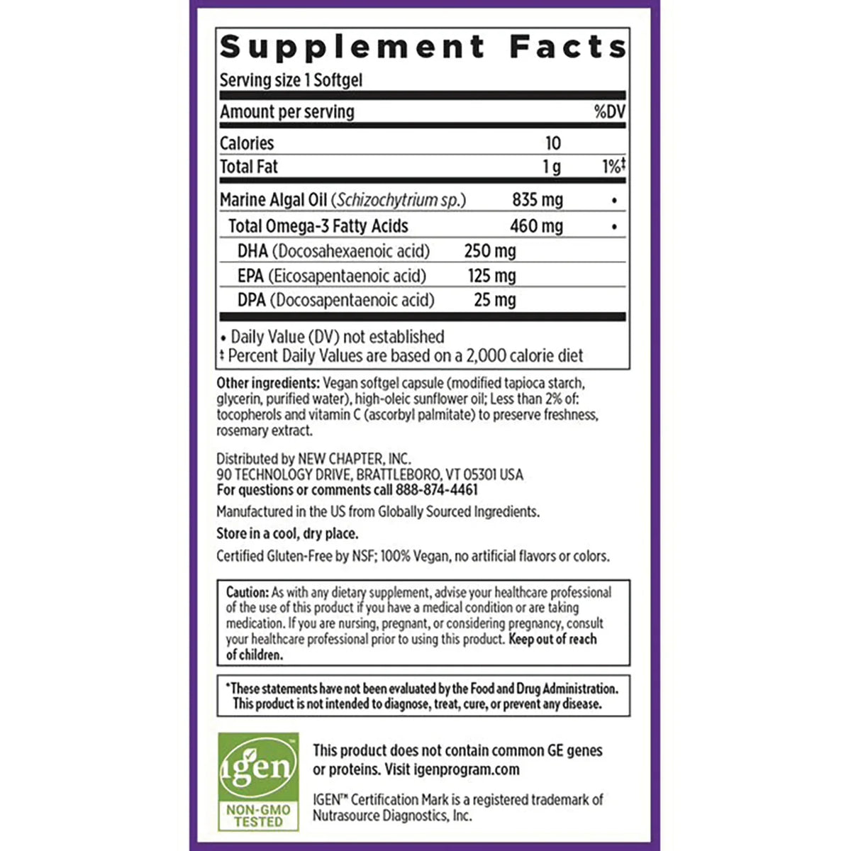 Vegan Omega-3 Complex
