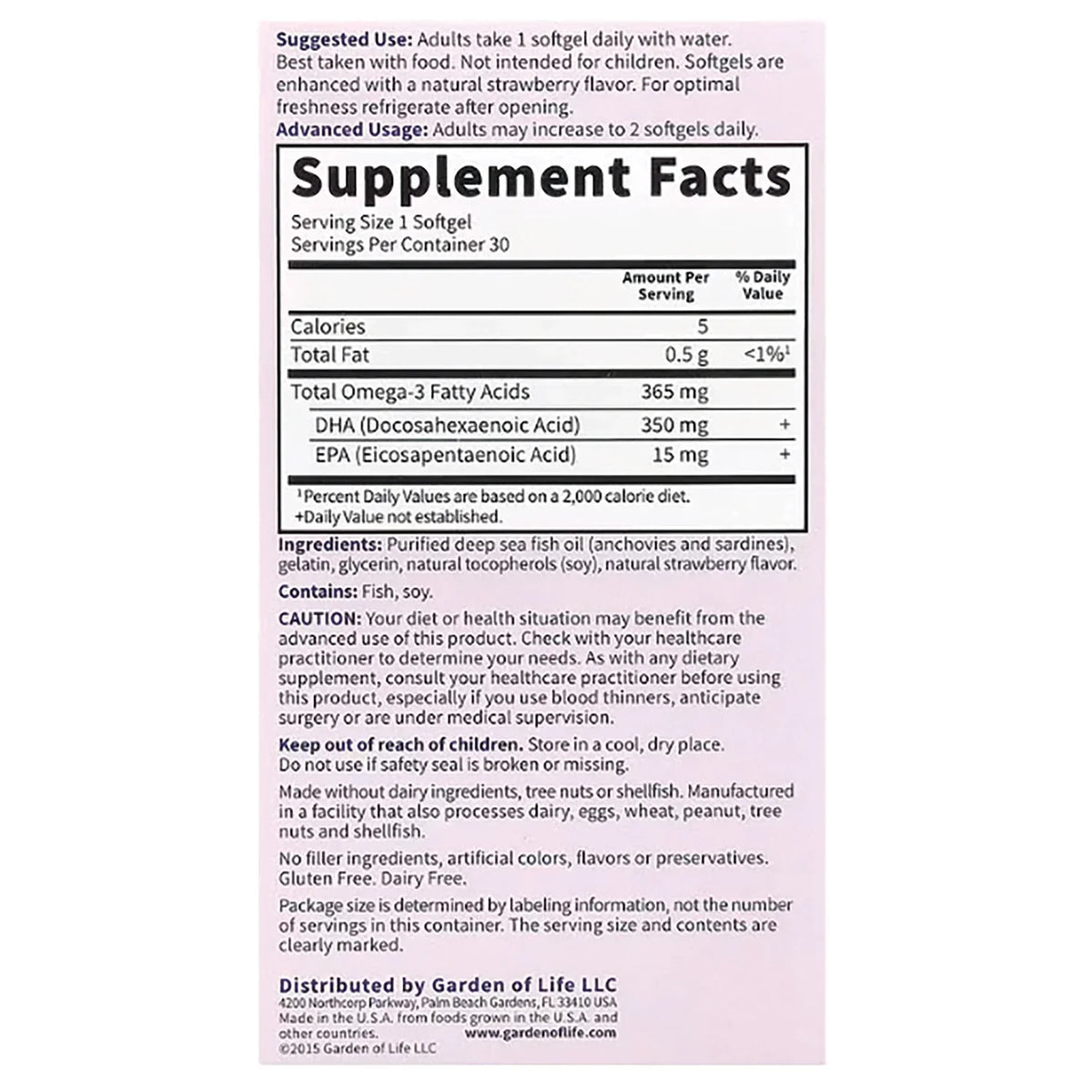 Oceans Mom Prenatal DHA - Strawberry