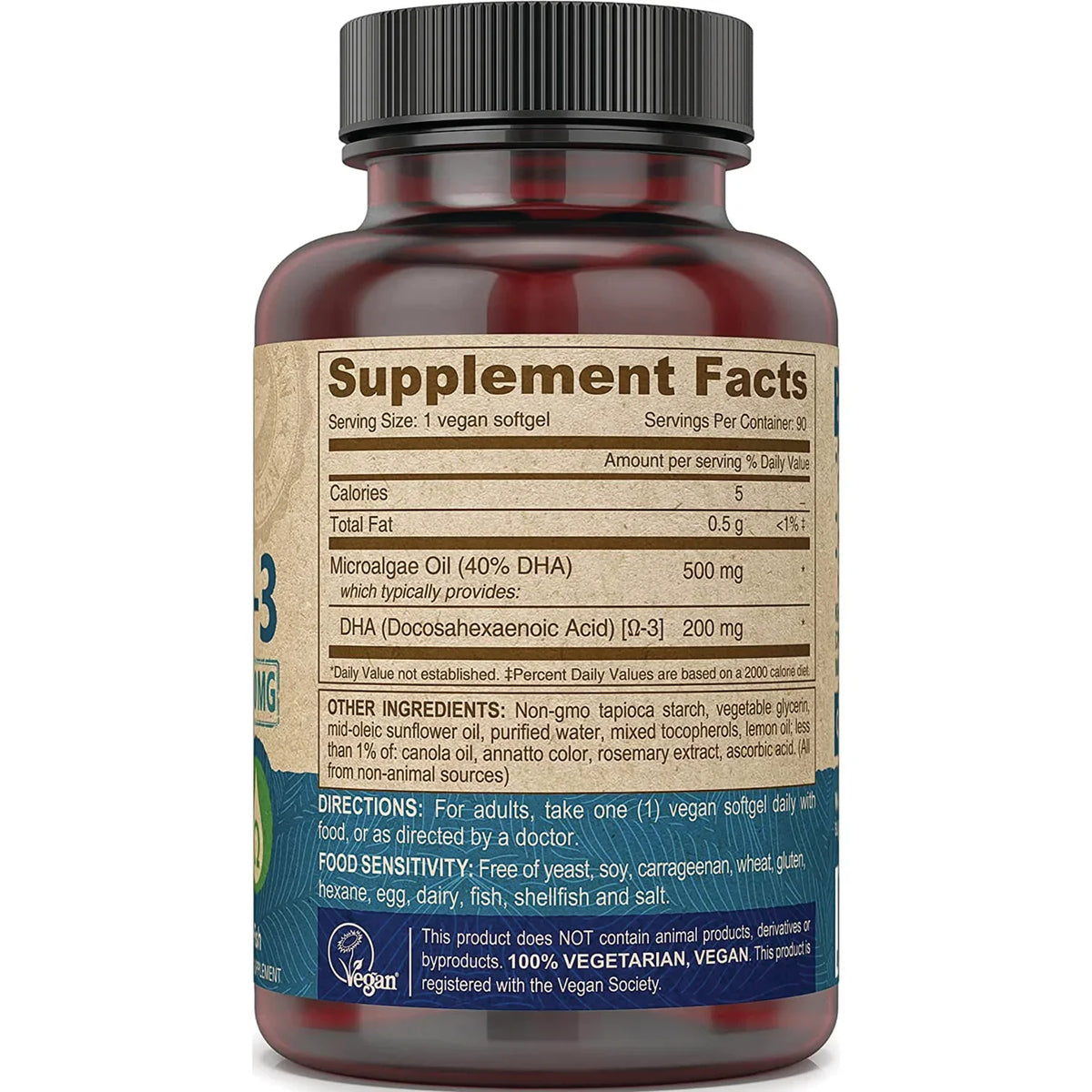 Vegan Omega-3 DHA