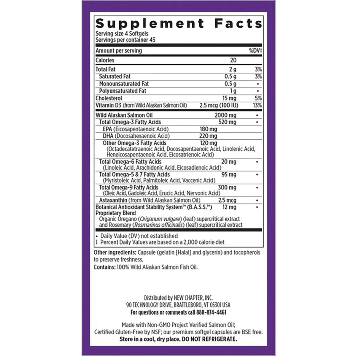 Wholemega Fish Oil - Tiny Caps
