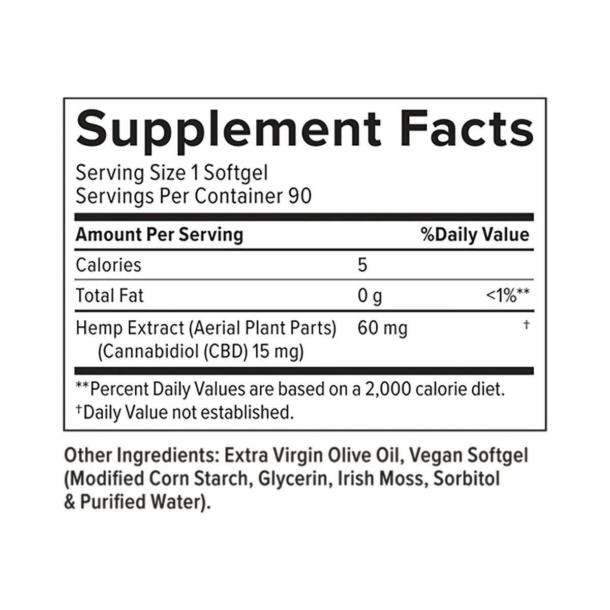 Daily Balance CBD Softgels