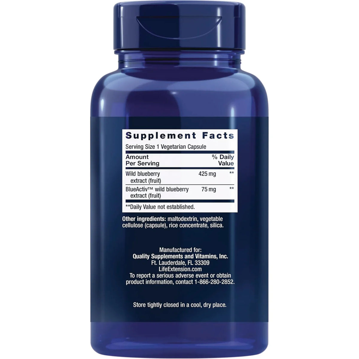 Blueberry Extract Capsules