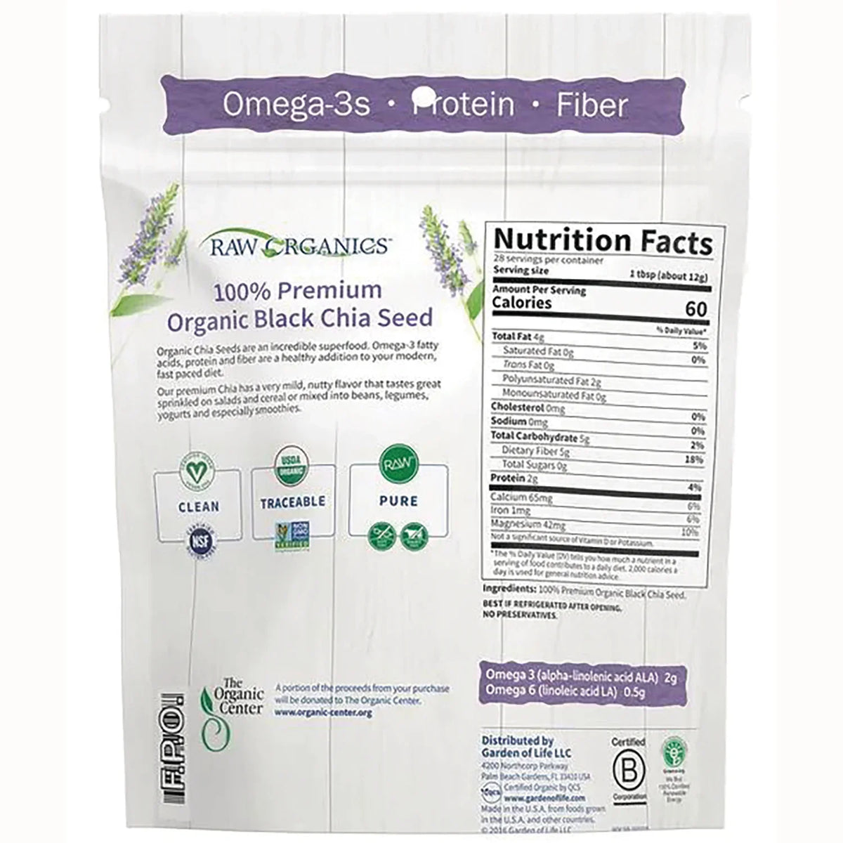 100% Organic Chia Seed