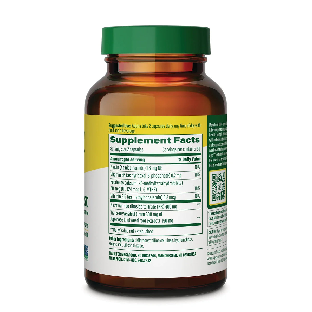 NAD+ Boost with Nicotinamide Riboside & Resveratrol