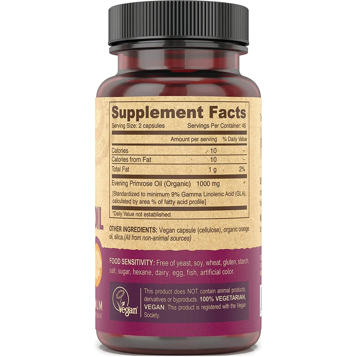 Vegan Evening Primrose Oil