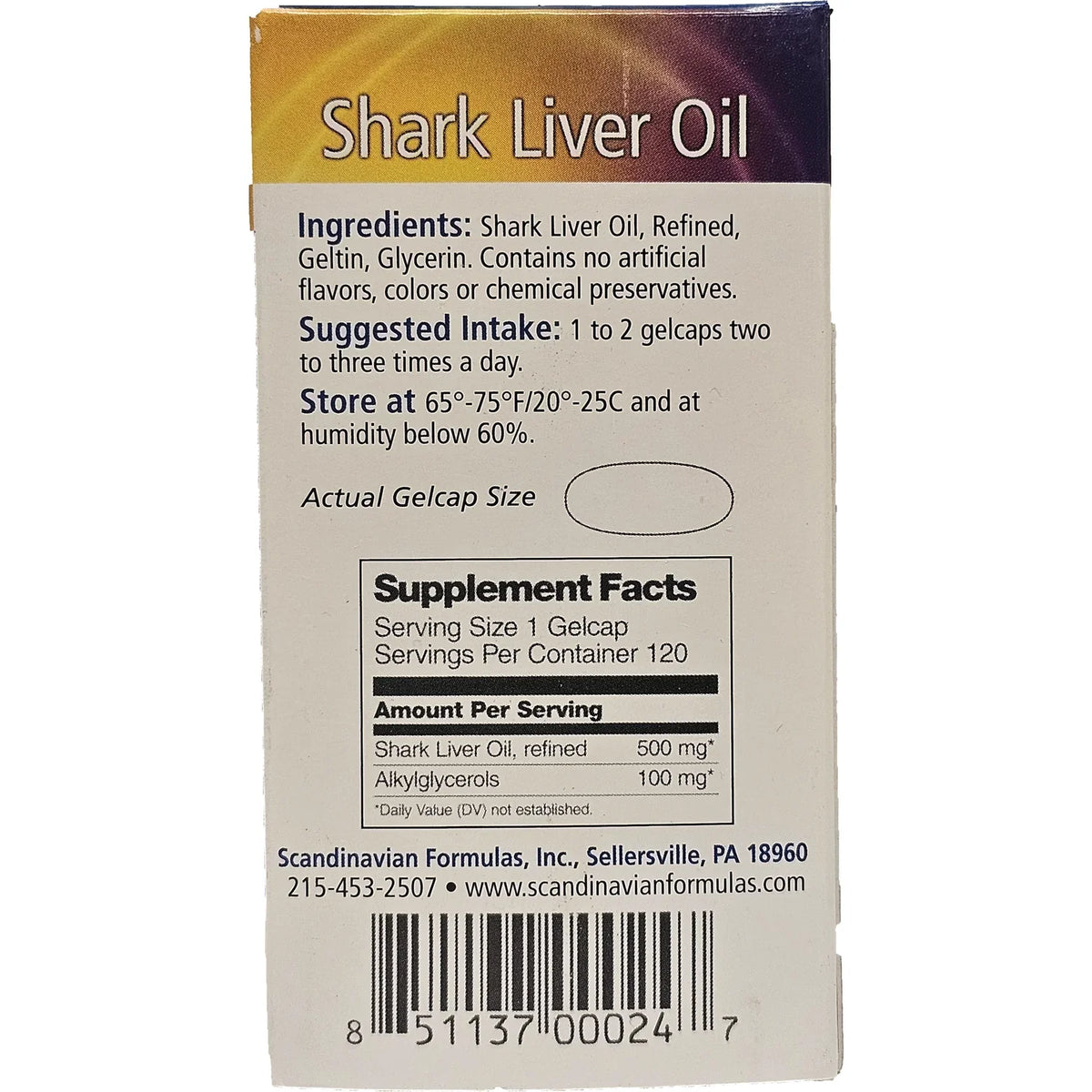 Shark Liver Oil
