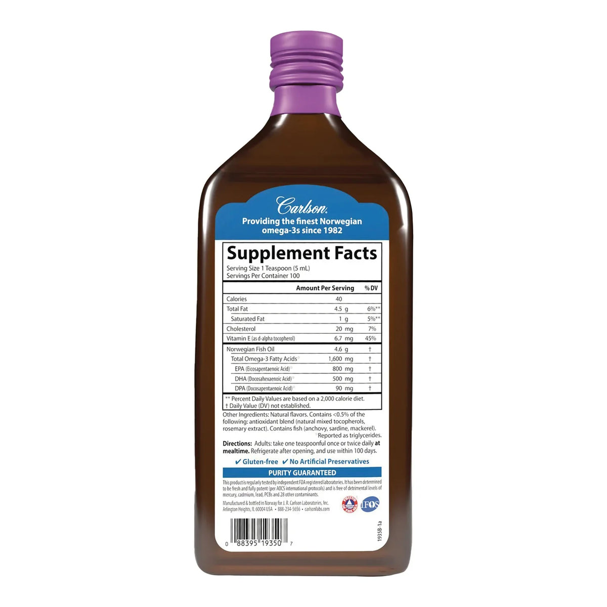 Norwegian The Very Finest Fish Oil - Mixed Berry