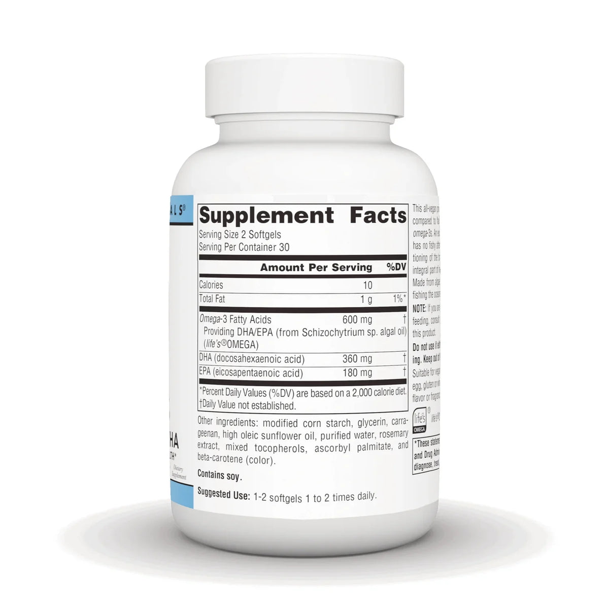 Vegan Omega-3s Non-Fish EPA-DHA