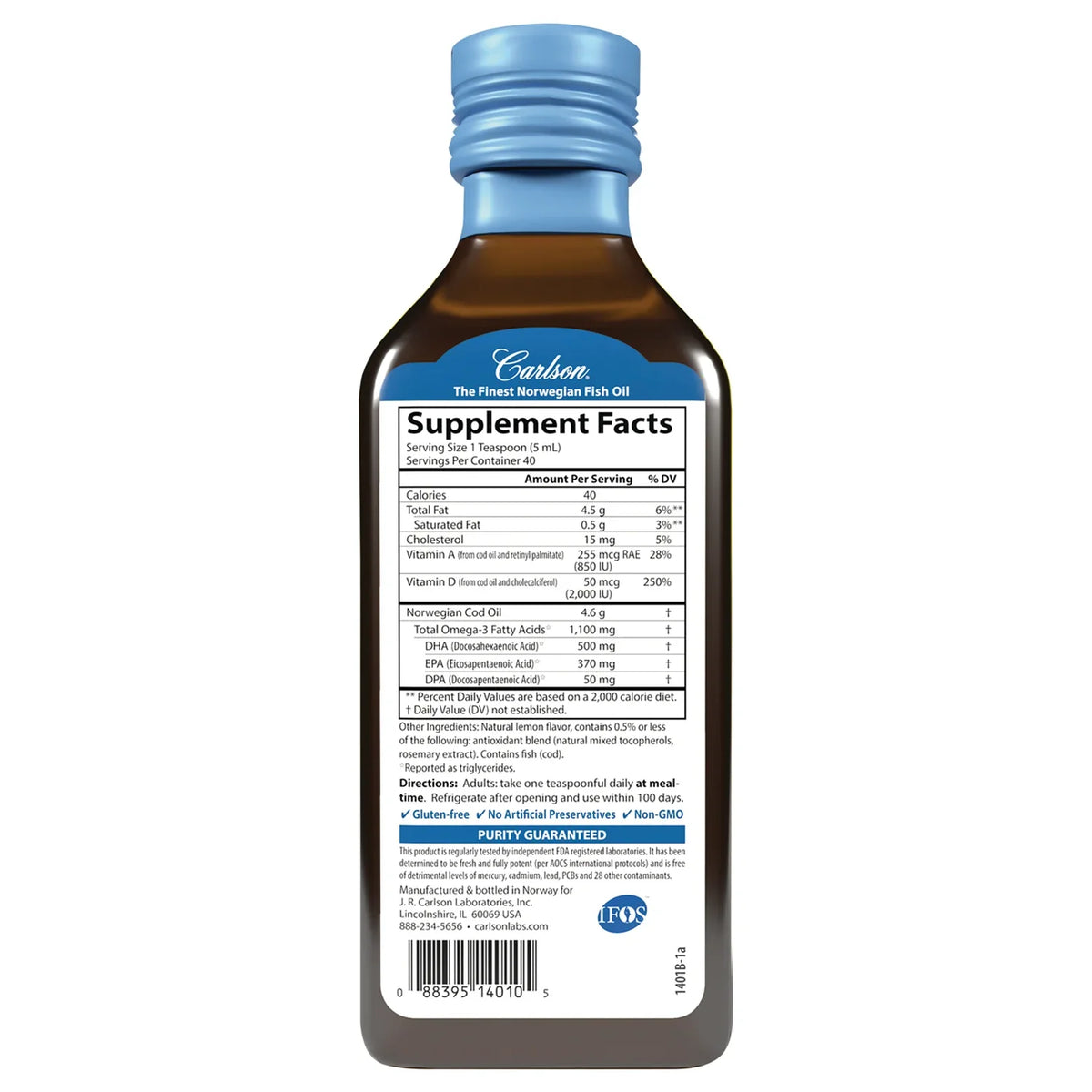 Wild Norwegian Super D Omega-3 - Lemon